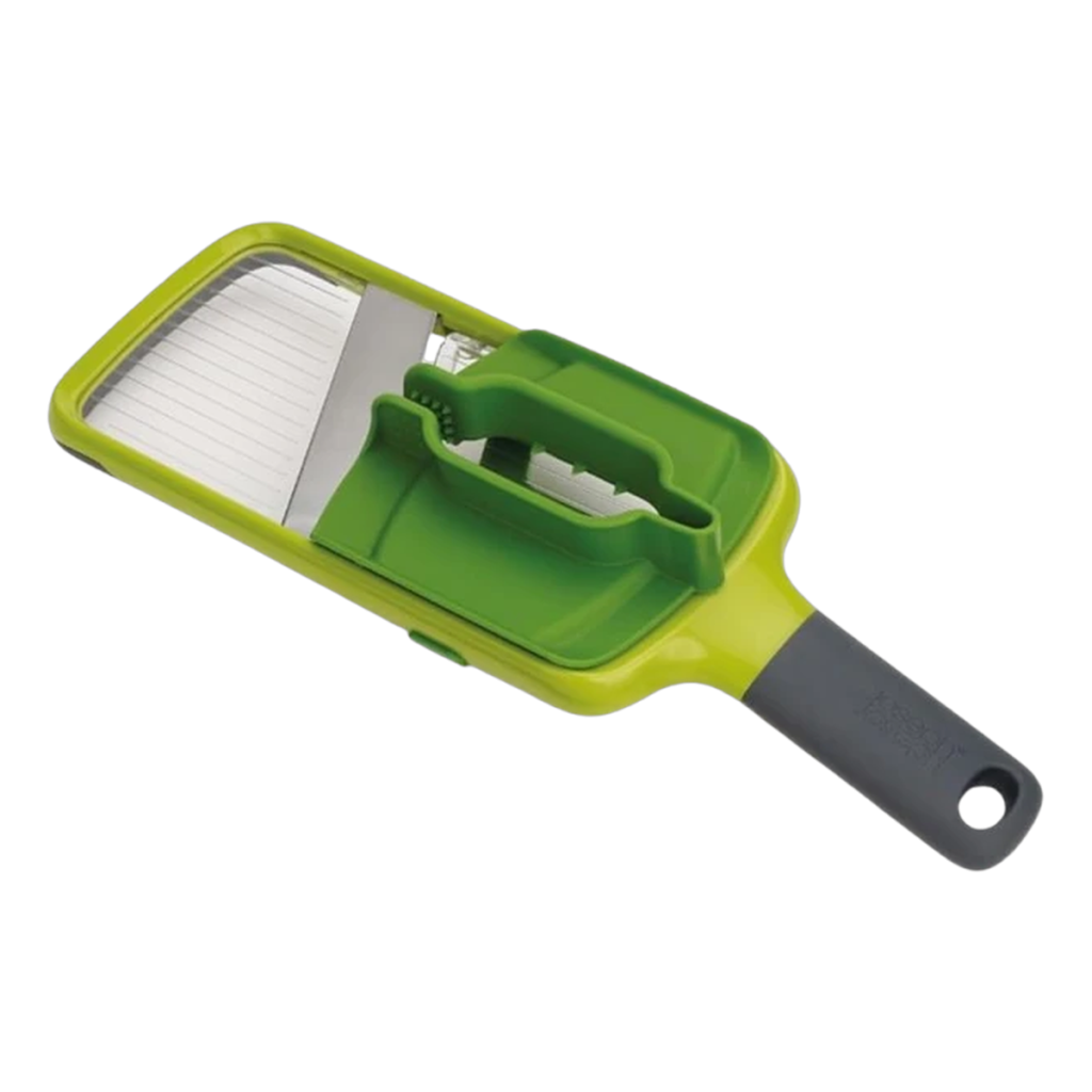 رنده و اسلایسر جوزف جوزف مدل JJ 001860 Groen MultiGrip Mandoline برای برش سریع و یکنواخت میوه و سبزیجات